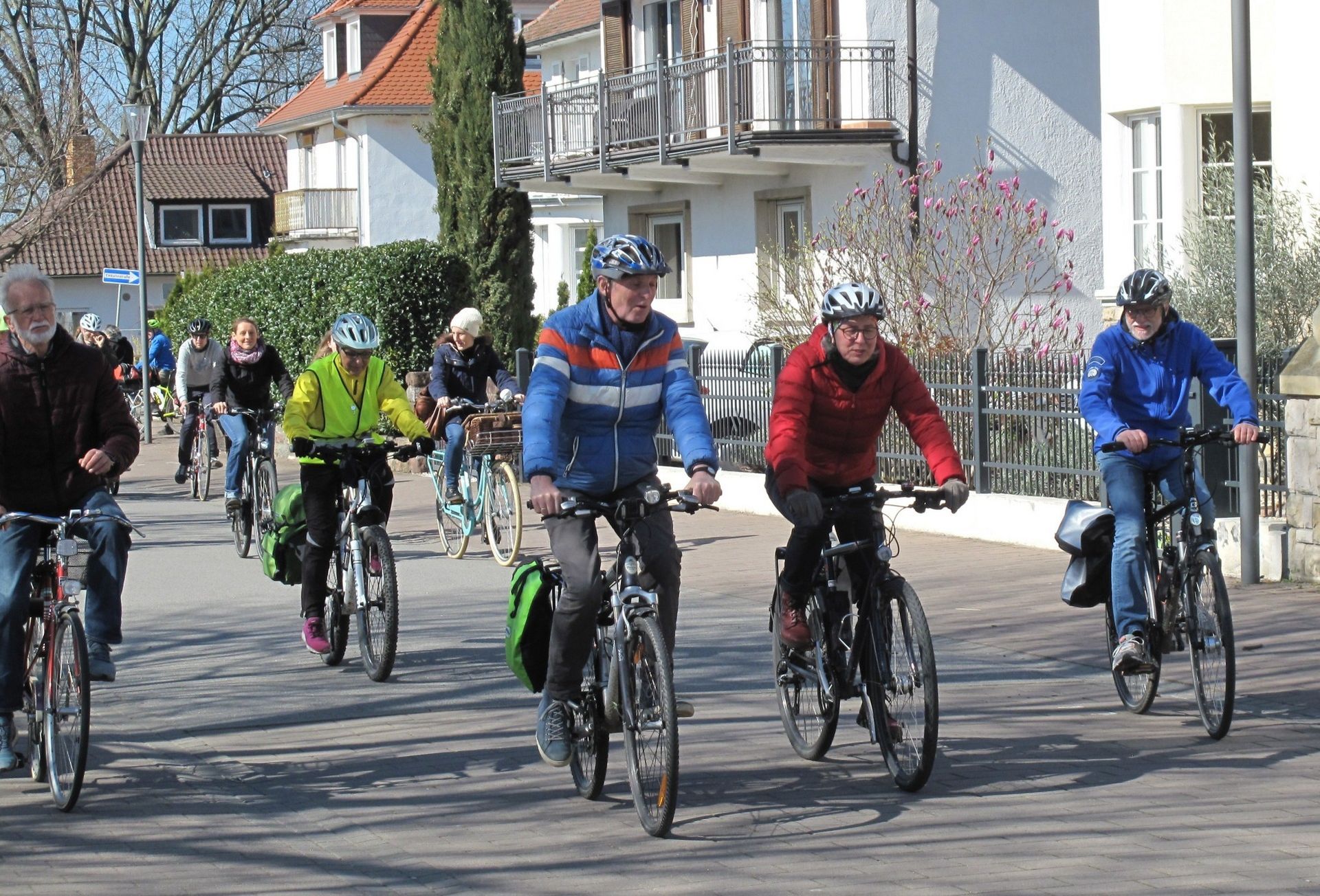 Start der Fahrrad-Demo am 19.03.2022