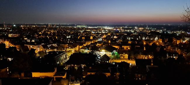 Heppenheim bei Nacht