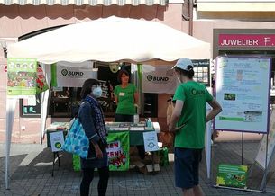 BUND-Stand auf der Nachhaltigkeitsmesse 2021