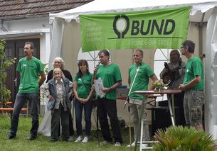 Aktive der Ortsgruppe Bensheim auf dem Sommerfest 2019